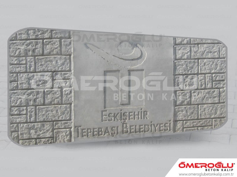 Özel Logolu Beton Kalıp Örnekleri