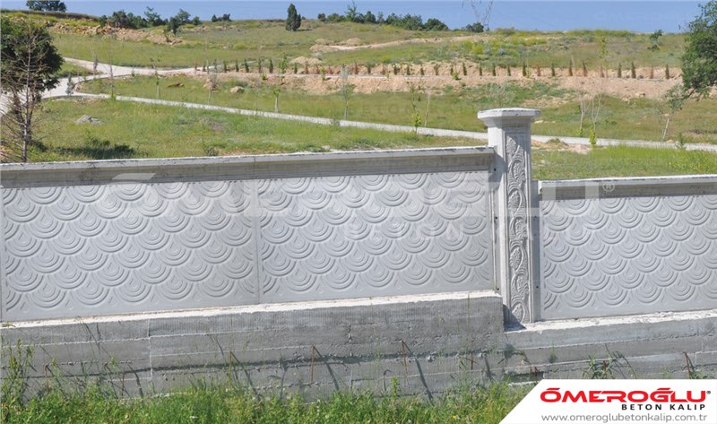 Ters Damla Desen Beton Kalıp