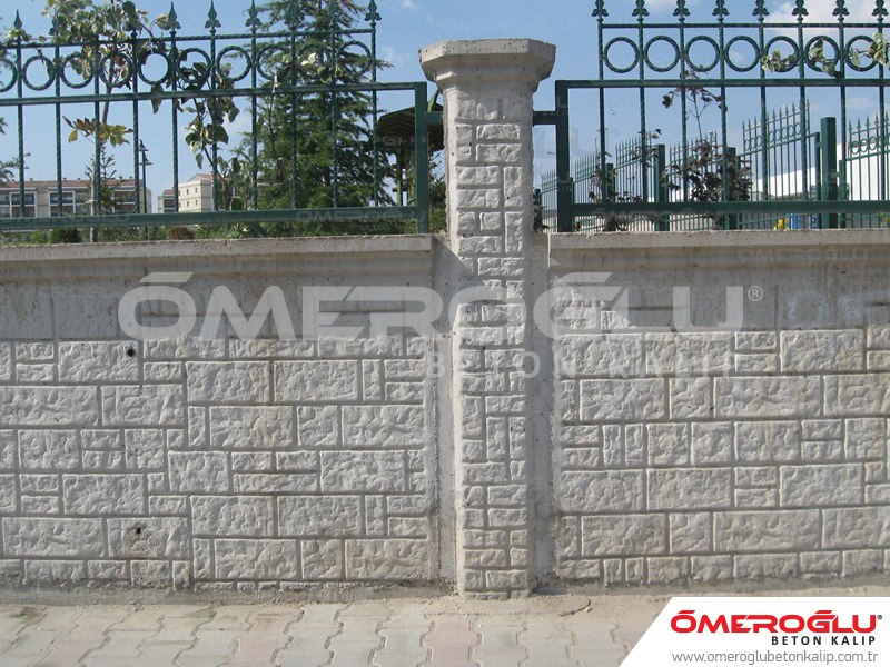 Kesme Taş Desen Beton Kalıp