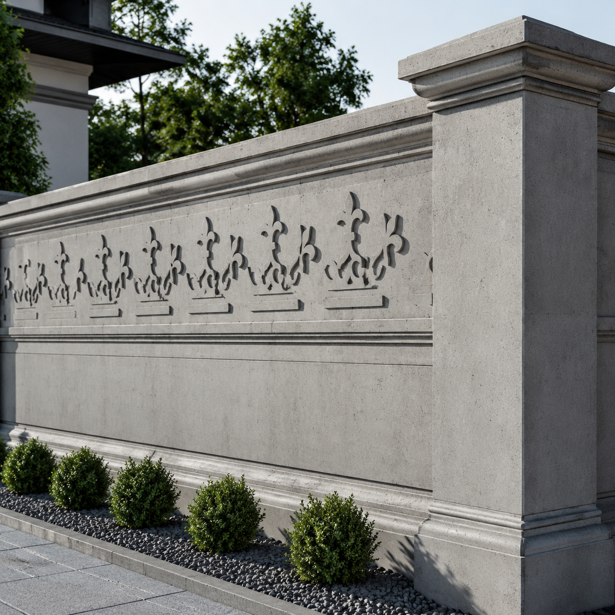 Taç Desen Beton Kalıp ile Mimari Duvar Tasarımı ve Uygulama Önerileri