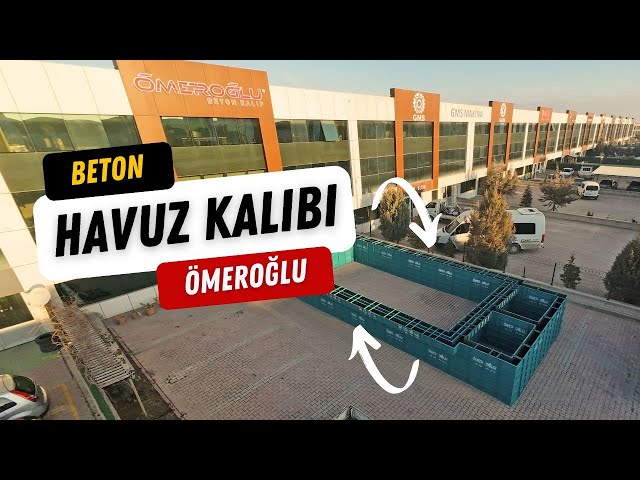 HAVUZ KALIBI. Sac Panel Modüler Beton Havuz Kalıbı